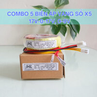 COMBO 5  Nguồn vang số X5, Biến áp xuyến vang số 17V-0-17V 0-9V 100% dây đồng chất Lượng cao - Điện Tử Hợp Long