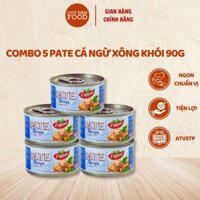 COMBO 5 Pate Cá Ngừ Xông Khói Expect 90G - HALONG CANFOCO