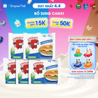 Combo 5 Phô mai Lát Con Bò Cười Sandwich 200GX32