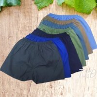Combo 5 Quần Đùi Nam Mặc Nhà, Mặc Ngủ Vải kate đáy nem