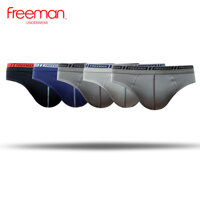 Combo 5 Quần lót nam Freeman chất liệu cotton thoáng mát, giá thành rẻ, co giãn 2 chiều, giao màu ngẫu nhiên BO303 - M