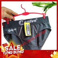Combo 5 Quần lót nam Menlive bản lưng lớn - quần lót nam lưng bự thời trang -Thun lạnh cao cấp