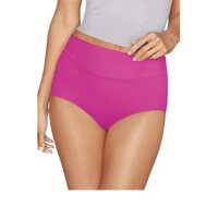 Combo 5 quần lót nữ big size lưng cao 2 lớp Hanes BM40AS