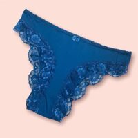 COMBO 5 QUẦN LÓT NỮ CHEEKY MICROFIBER VIỀN REN BIG SIZE HANES D55SLS - 7L