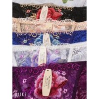 COMBO 5 QUẦN LÓT SỊP NỮ SEXY REN THÊU HOA HỒNG CỰC ĐẸP