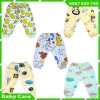 Combo 5 Quần nỉ bông xốp HÀNG ĐẸP siêu nhẹ, siêu ấm cho bé sơ sinh 2-10kg