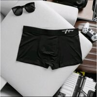 Combo 5 quần sịp đùi nam cao cấp logo chữ ký (5 màu khác nhau) ,chất vải thun lạnh cao cấp, co giãn 4 chiều