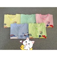 Combo 5 quần và 5 áo sơ sinh cộc tay