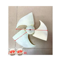 COMBO 5 QUẠT . Cánh quạt nhựa 3 cánh, đường kính 40,5 cm, lỗ trục 6mm