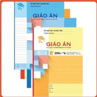 COMBO 5 QUYỂN Vở Giáo án A4 kẻ ngang Hải Tiến 200 trang, vở học sinh, sinh viên, giáo viên