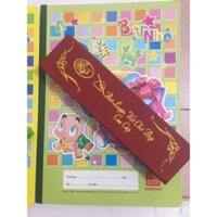 Combo 5 quyển  vở Hồng Hà bạn nhỏ mã 0509 và 1 chiếc bút Kim Thành 56