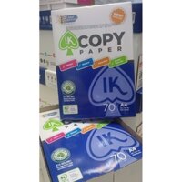 Combo 5 ram giấy IK Copy A4 hàng đẹp giá rẻ + tặng kèm 1 cây bút bi