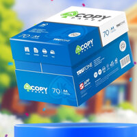 Combo 5 ream Giấy in A4  - Giấy photo Thiên Long IK Copy 70 gsm đều màu, độ dày cao, 500 tờ, giấy cứng chất lượng t