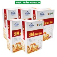 Combo 5 Sản phẩm hộp Slim Beauty Soka giúp giảm cân an toàn, hiệu quả. Giá sỉ vô cùng ưu đãi - Greenphamacy