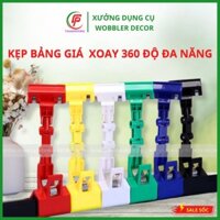 [COMBO 5 SIÊU RẺ KẸP BẢNG GIÁ ĐA NĂNG] kẹp sale, kẹp robot, kẹp khuyến mãi, kẹp nhựa 2 đầu