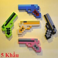 Combo 5 Súng Ngắn Minecraft