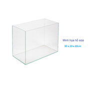 Combo 5 tấm nhựa mica cứng trong suốt cắt sẵn làm hồ cá, chuồng hamster, hộp trưng bày... .Mica