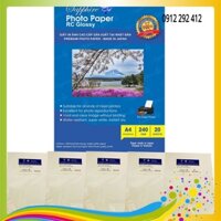 Combo 5 tập Giấy in ảnh Japan SAPPHIRE RC 230g A4 giá rẻ