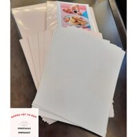 Combo 5 tập Giấy in chuyển nhiệt đế hồng A4