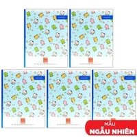 Combo 5 Tập Học Sinh Class Animals 4 Ô Ly Vuông 200 Trang 70gsm - Hồng Hà 0448 Mẫu Sản Phẩm Giao Ngẫu Nhiên