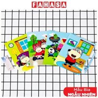 Combo 5 Tập Học Sinh Wolfoo Và Những Người Bạn - 4 Ô Ly 96 Trang 70gsm - Fahasa 03 Mẫu Bìa Giao Ngẫu Nhiên