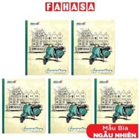Combo 5 Tập Trendee Kẻ Ngang 72 Trang ĐL 60gm2 - Thiên Long NB-081 Mẫu Màu Giao Ngẫu Nhiên