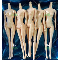 Combo 5 thân búp bê 12 khớp - tặng 5 đôi giầy - phụ kiên thân búp bê 30 khớp