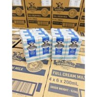 Combo 5 Thùng Sữa Úc Devondale 200ml date9/2025