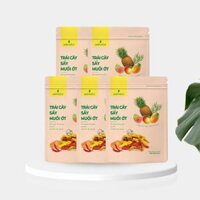 COMBO 5 TRÁI CÂY SẤY MUỐI ỚT 100G