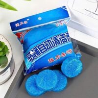 Combo 5 Túi 50 Viên Khử Mùi Tẩy Bồn Cầu - Thả Xả Toilet Diệt Khuẩn, Tẩy Sạch Vệ Sinh Vết Bám Bẩn - Làm Sạch