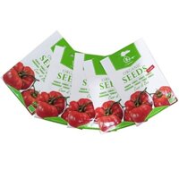 Combo 5 Túi Hạt Giống Cà Chua Không Hạt Hữu Cơ Nhập Khẩu Bồ Đào Nha với tỷ lệ nảy mầm cao ít hạt lép.