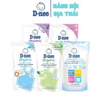 (COMBO 5 TÚI) Nước giặt quần áo em bé Dnee túi 550ml-Nước Giặt Xả Cho Trẻ Em an toàn @