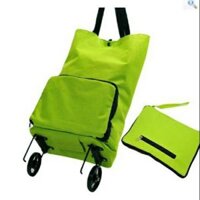 Combo 5 túi sách đi chợ có bánh xe kéo
