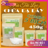 Combo 5 túi Trà Túi Lọc Hỗ trợ và điề.u t.rị D.ạ Dà.y túi zip 450g (150 túi x 3g) - Dược Liệu Hồng Lan