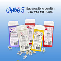 COMBO 5 tuýp sáp wax lông con lăn Jax Wax Australia 100ml