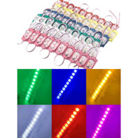 Combo 5 Vỉ đèn led mắt trâu 10 mắt điện 12v 24v không nháy.