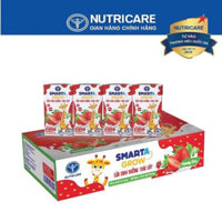 Combo 5 vỉ sữa dinh dưỡng cho bé Smarta Grow vị dâu 110ml