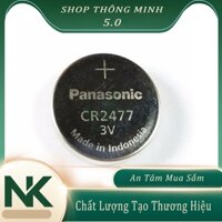 Combo 5 Viên Pin Cr2477 Panasonic  3V Pin Cho thiết bị điện tử Thiết bị điều khiển từ xa ShopThongMinh
