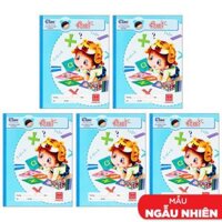 Combo 5 Vở Class Ami - 4 Ô Ly 96 Trang ĐL 100gm2 - Hồng Hà 0371 Mẫu Màu Giao Ngẫu Nhiên