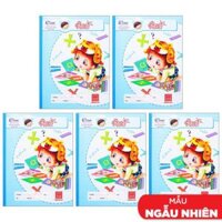 Combo 5 Vở Class Ami - 5 Ô Ly 96 Trang ĐL 100gm2 - Hồng Hà TM-0372 Mẫu Màu Giao Ngẫu Nhiên