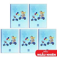 Combo 5 Vở Class Dreaming Bear - 4 Ly Ngang 96 Trang ĐL 70gm2 - Hồng Hà Mẫu Màu Giao Ngẫu Nhiên