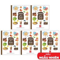 Combo 5 Vở Class Foody - 4 Ô Ly 96 Trang 58gsm - Hồng Hà 0310 Mẫu Màu Giao Ngẫu Nhiên