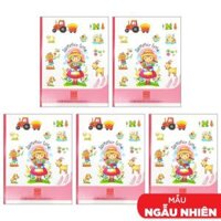 Combo 5 Vở Class Summer Time - 4 Ô Ly 96 Trang 70gsm - Hồng Hà 0308 Mẫu Màu Giao Ngẫu Nhiên