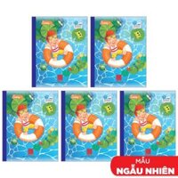 Combo 5 Vở Class Sunny - 4 Ô Ly 96 Trang 80gsm - Hồng Hà 0306 Mẫu Màu Giao Ngẫu Nhiên