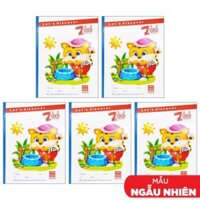 Combo 5 Vở Class Tiny - 4 Ô Ly 96 Trang ĐL 80gm2 - Hồng Hà 0396 Mẫu Màu Giao Ngẫu Nhiên