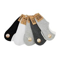 Combo 5 Vớ Hài Nam Mang Ẩn Trong Giày 688 - Đen  Black