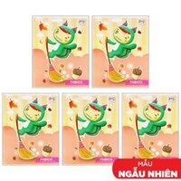 Combo 5 Vở Học Sinh 4 Ô Ly 100 Trang ĐL 100gm2 - Elephant FI614522 Mẫu Màu Giao Ngẫu Nhiên