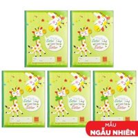 Combo 5 Vở Học Sinh Family - 5 Ô Ly 96 Trang ĐL 70gm2 - Hồng Hà 0374 Mẫu Màu Giao Ngẫu Nhiên