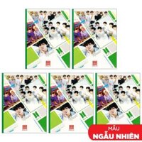 Combo 5 Vở South Star Krop - 4 Ô Ly 96 Trang ĐL 58gm2 - Hồng Hà 0752 Mẫu Màu Giao Ngẫu Nhiên