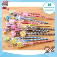 Combo 50 100 Bút Chì Gỗ Đầu Tẩy Hình Thú Hoạt Hình Ngộ Nghĩnh Cute Bút viết giá sỉ
